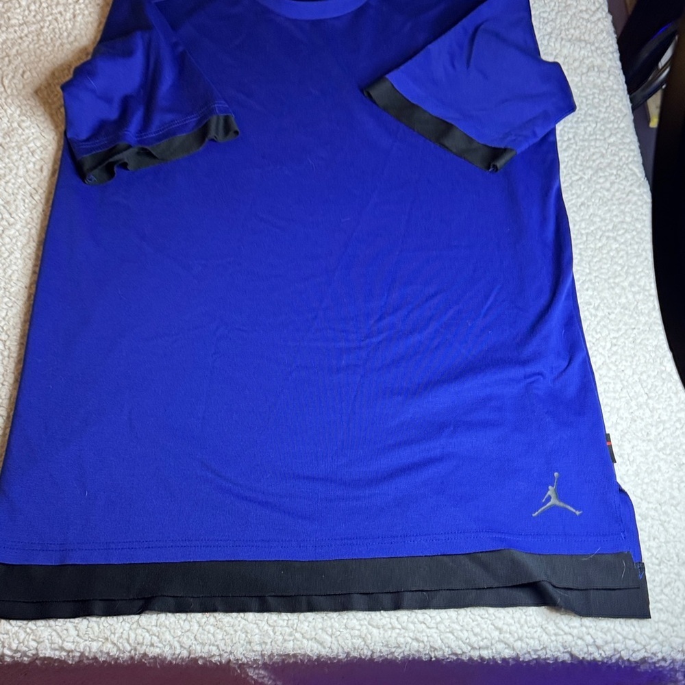 Jordan Women's Royal Blue And Black Midi Dress